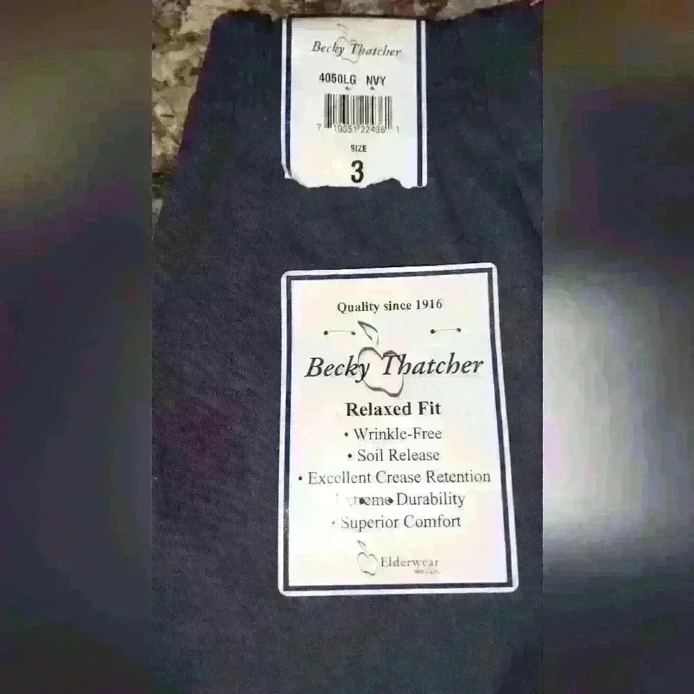 Becky Thatcher Navy shorts size 3 girls new with tags